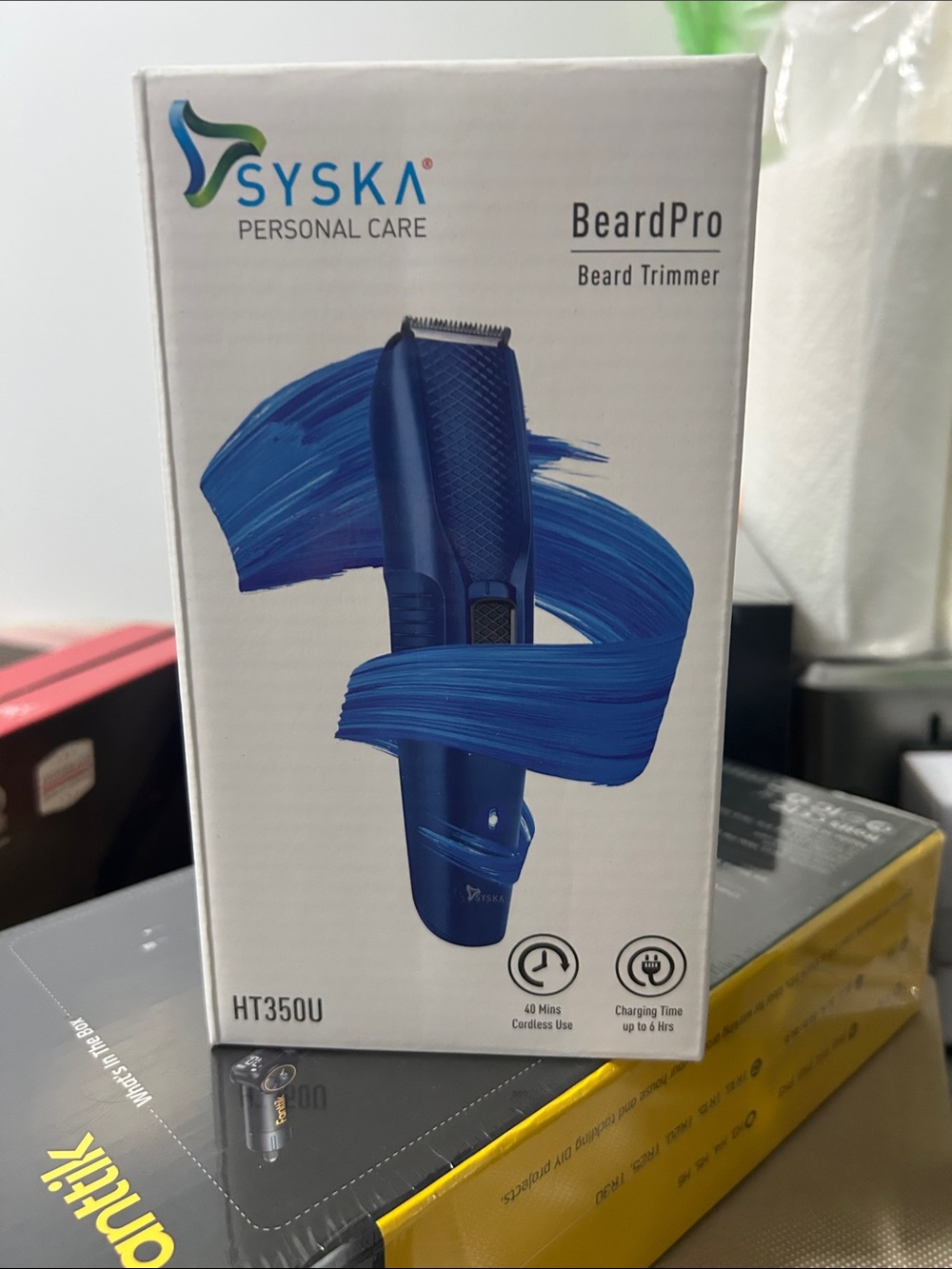 BeardPro HT350U Blue Beard Trimmer